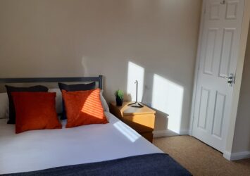 BED AND DOOR